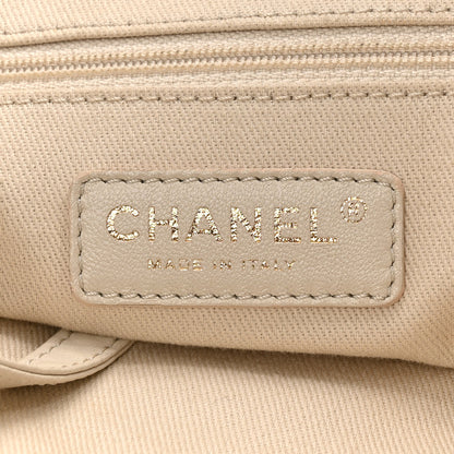 Chanel Calfskin Large Retro Girl Shopping Tote Black 6 of 11