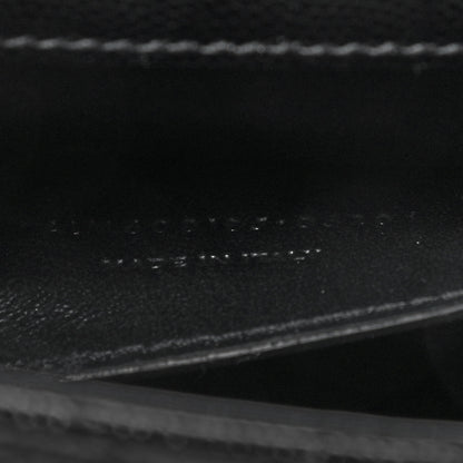 Saint Laurent Grain De Poudre Textured Mixed Matelasse Triquilt Medium Monogram Satchel Black 7 of 9