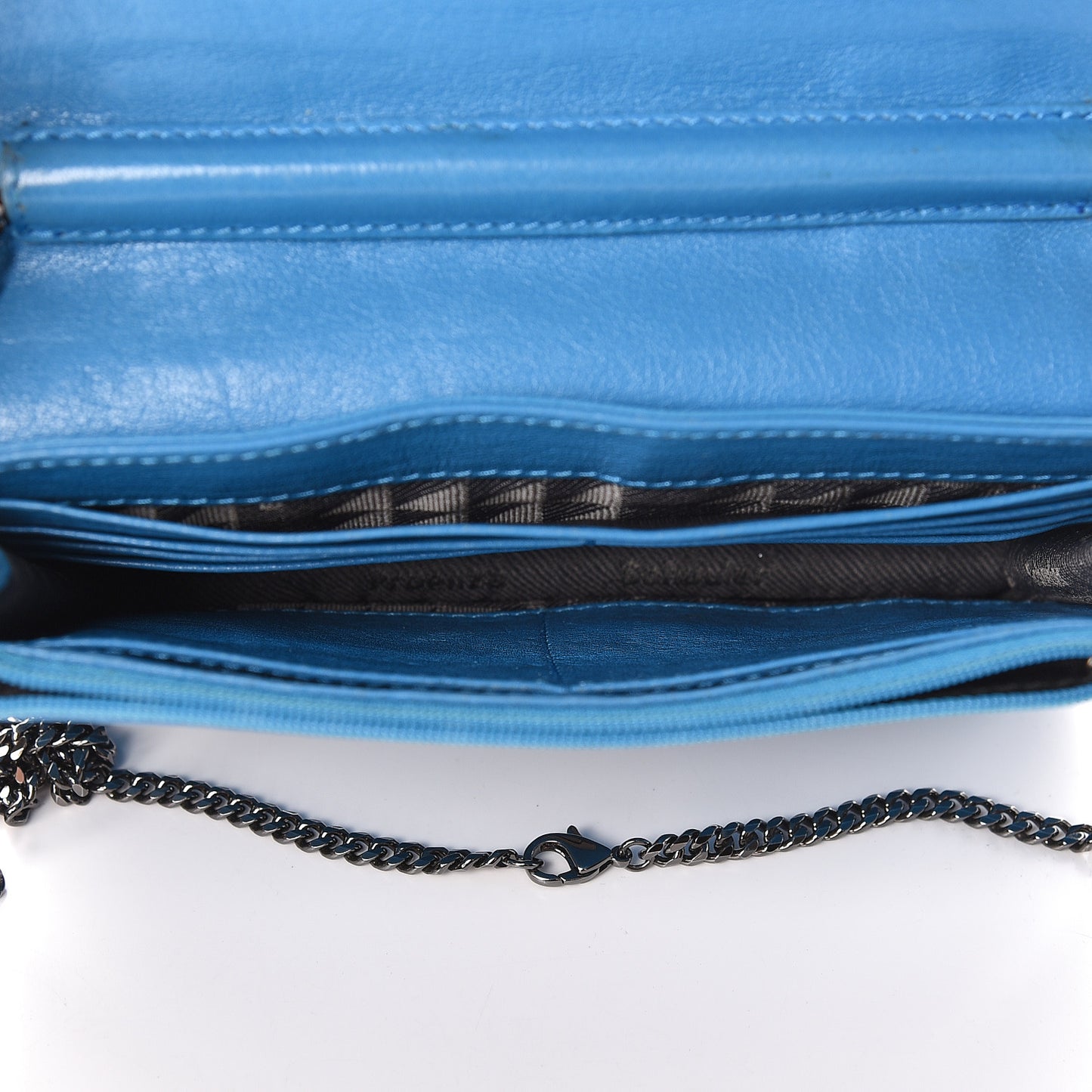 Lambskin Large PS1 Chain Wallet Oahu