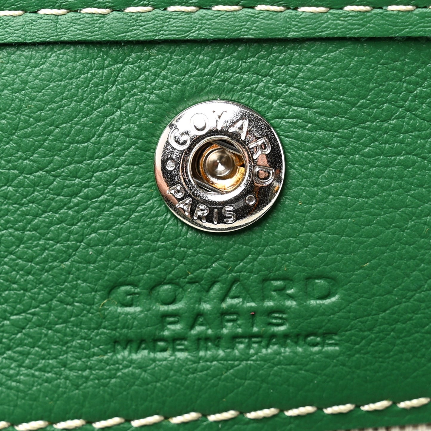 Goyardine Reversible Mini Anjou Green