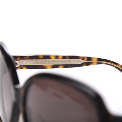 Gucci Acetate Oversized Round Sunglasses GG0080SK Tortoiseshell 5 of 8