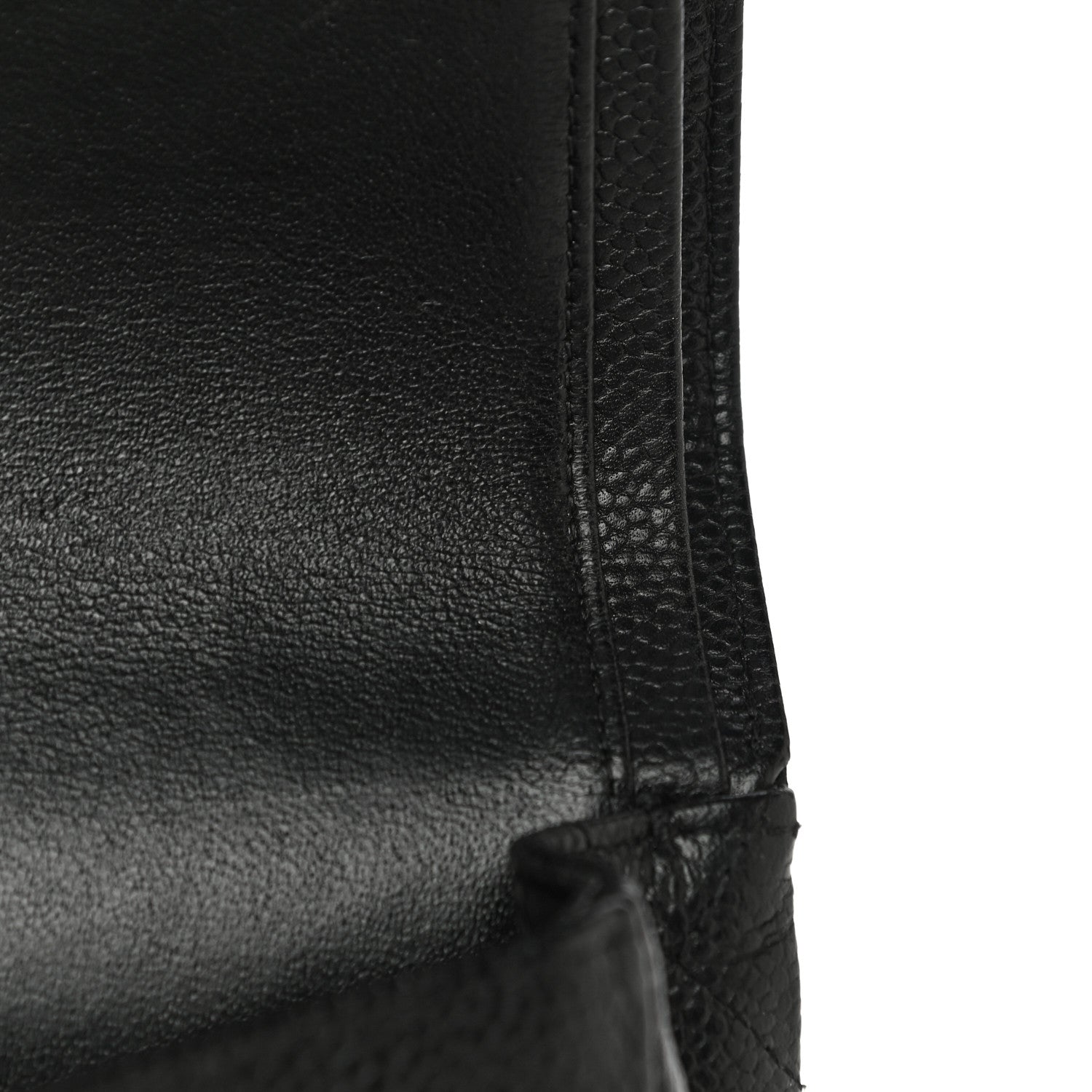 Chanel Caviar Quilted Medium Double Flap Black 10 of 21