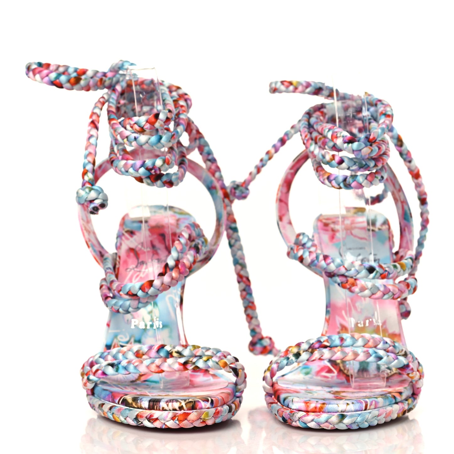 Satin Braided Sandal Multicolor 39