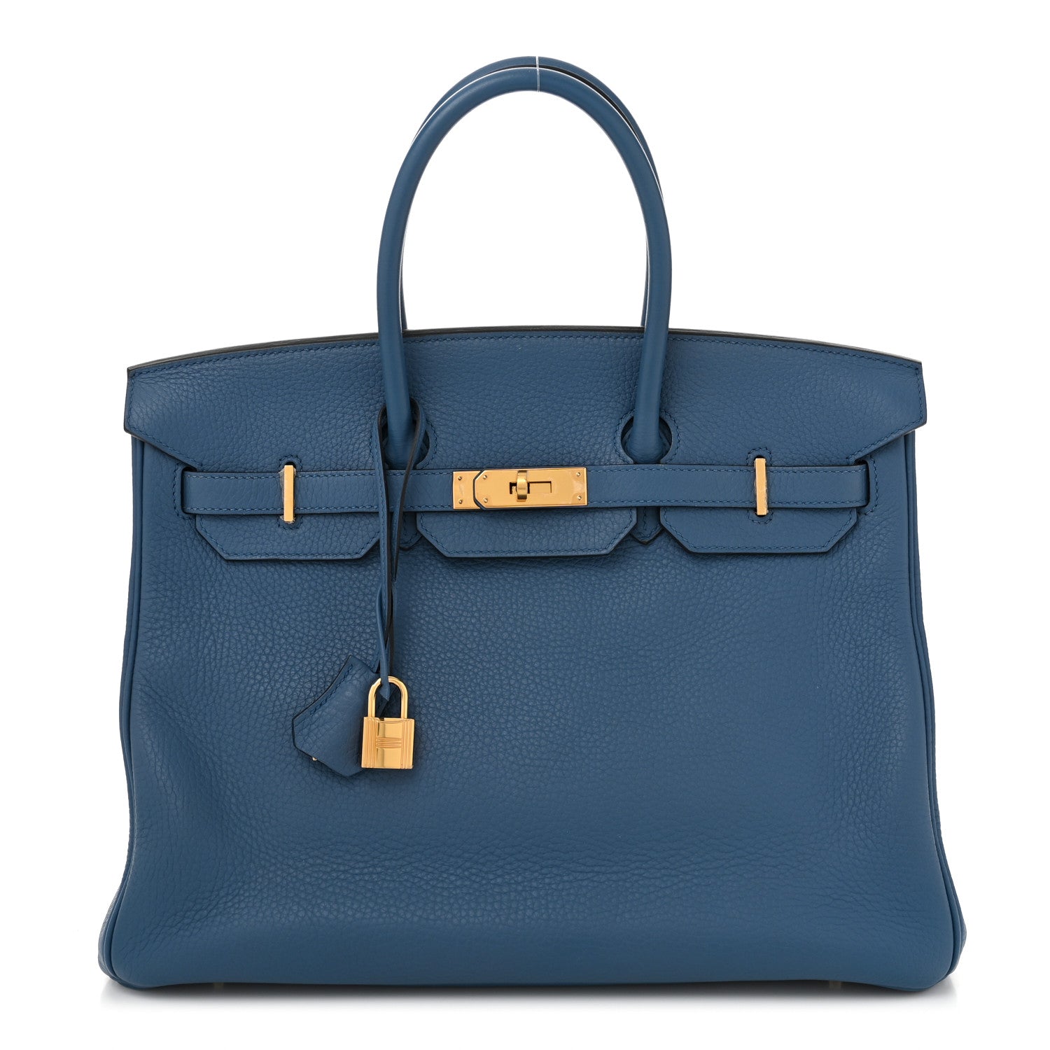Hermes Togo Birkin 35 Bleu Agate 1 of 10