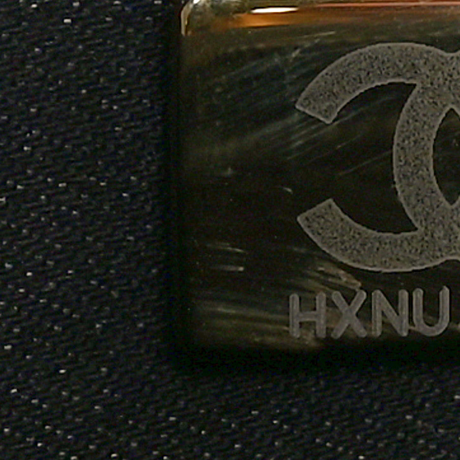 Denim Quilted Denim Mood Large Flap Black Multicolor