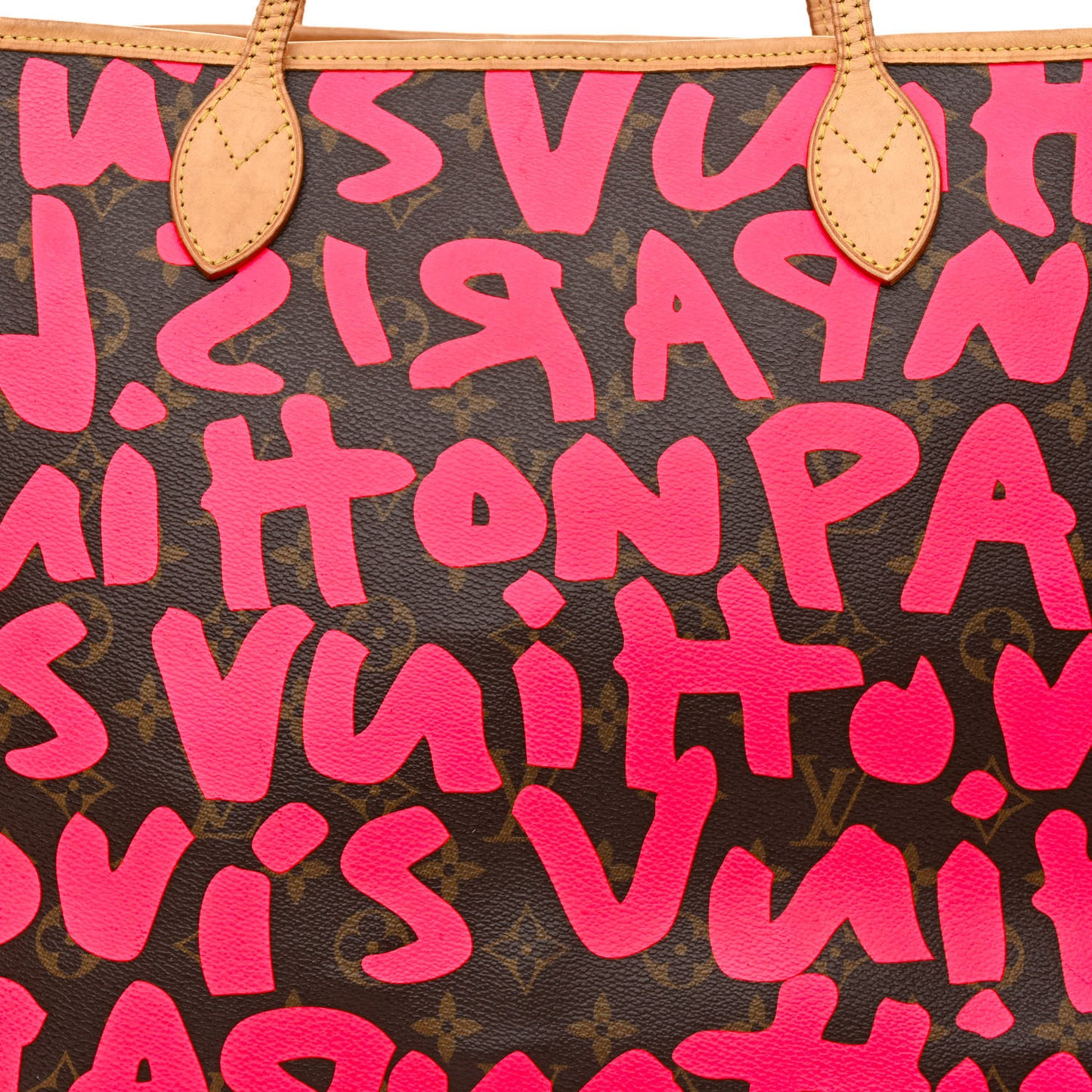 Monogram Graffiti Neverfull GM Fuchsia