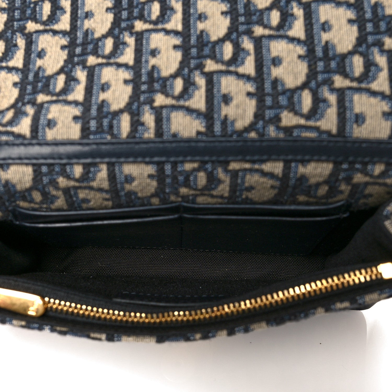 Christian Dior Oblique 30 Montaigne 2-In-1 Pouch Blue 5 of 10