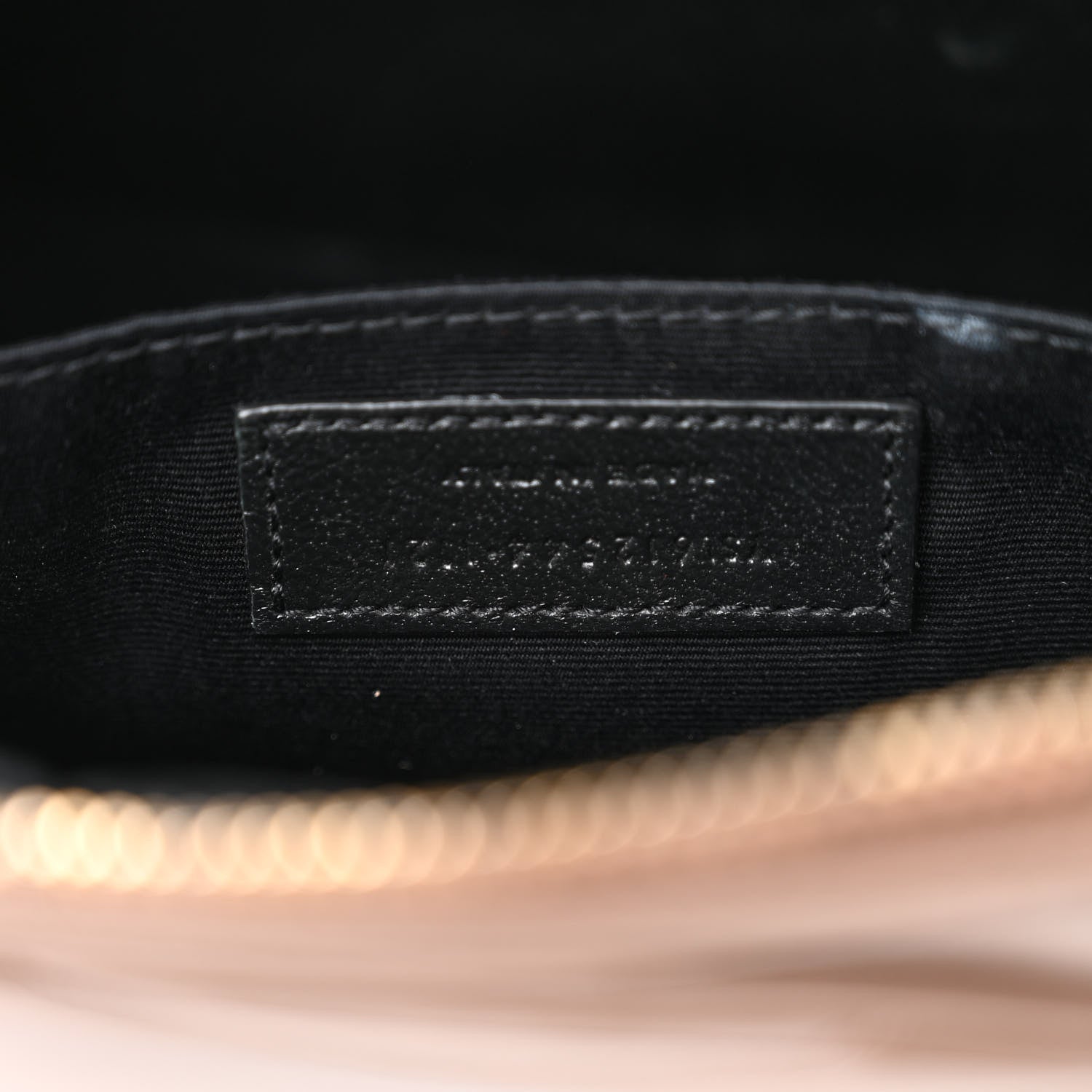 Saint Laurent Calfskin Matelasse Monogram Lou Camera Bag Dark Latte 7 of 11