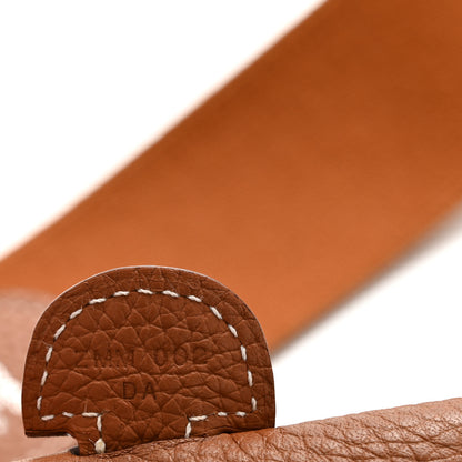 Hermes Taurillon Clemence EVELYNE III PM Gold 7 of 12