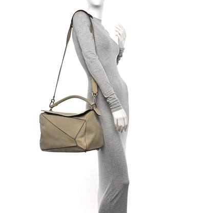 Loewe Calfskin Large Puzzle Bag Piedra 2 of 13