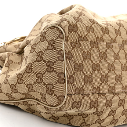 Gucci Monogram Medium Sukey Tote Champagne 8 of 10