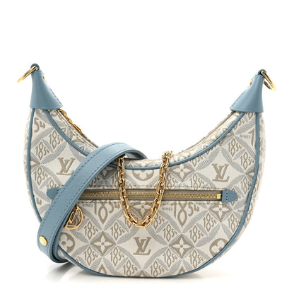 Louis Vuitton Jacquard Since 1854 Loop White Blue 1 of 9