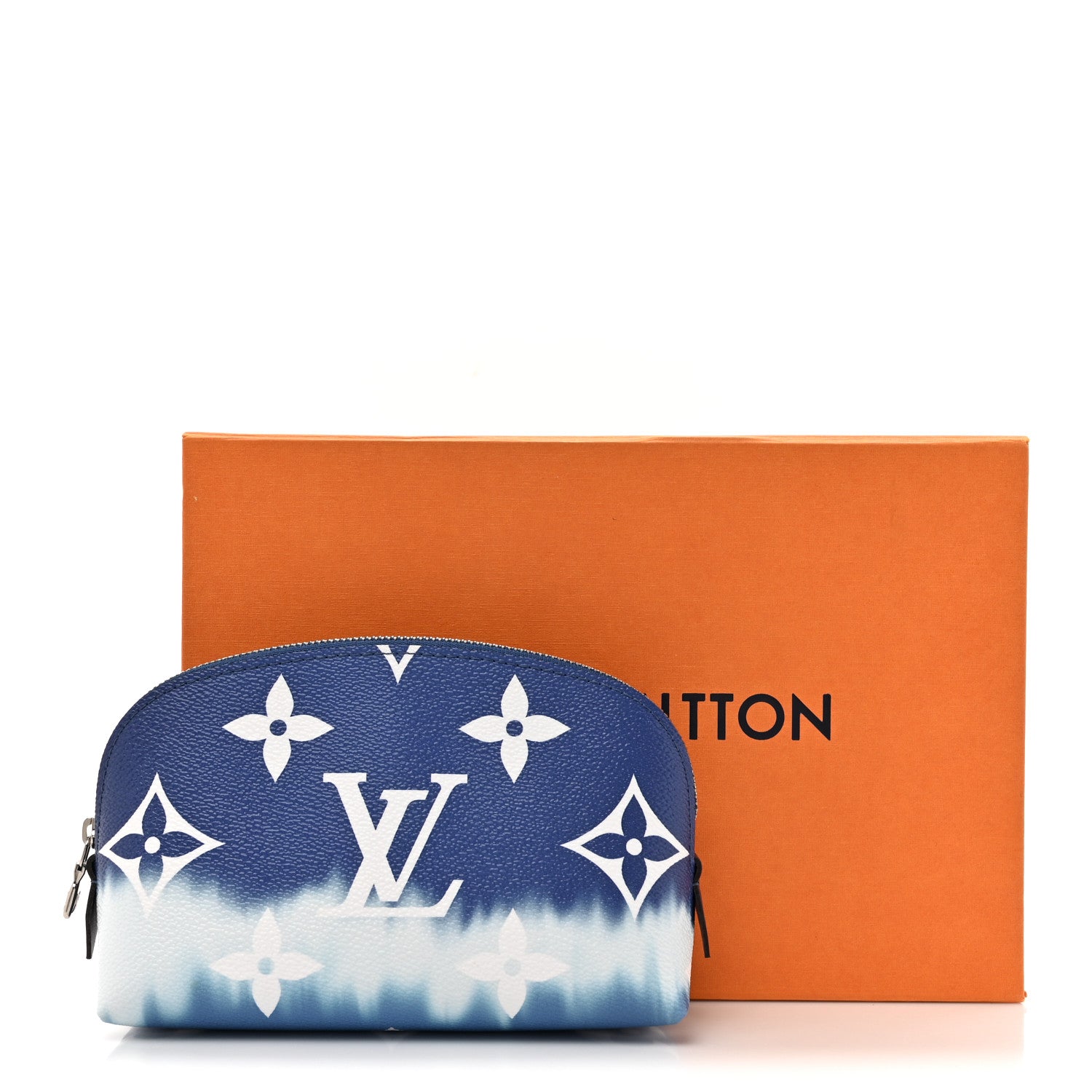 Louis Vuitton Monogram Giant Escale Cosmetic Pouch Blue 7 of 7