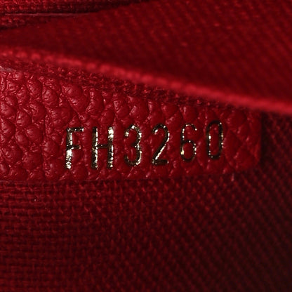 Louis Vuitton Empreinte Pochette Felicie Chain Wallet Scarlet 8 of 15
