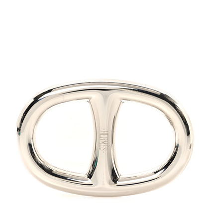 Hermes Palladium Chaine D'Ancre Scarf Ring 3 of 5