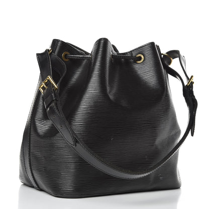 Louis Vuitton Epi Petit Noe Black 4 of 16