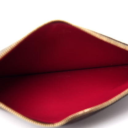 Louis Vuitton Monogram Pochette Felicie Chain Wallet Fuchsia 14 of 18
