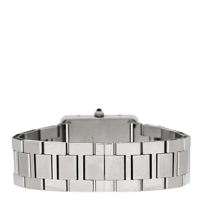 Cartier Stainless Steel 27mm Tank Solo Quartz Watch 3 of 5
