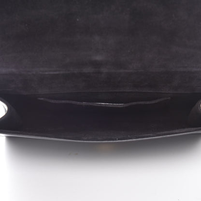 Saint Laurent Calfskin Classic Y Ligne Clutch Black 7 of 9