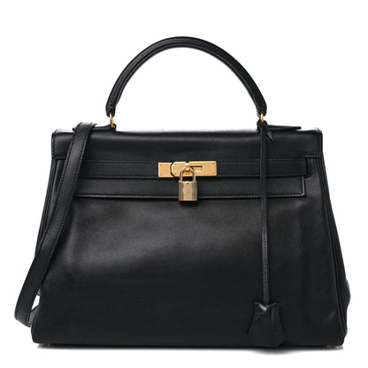 Hermes Gulliver Kelly Retourne 32 Black 1 of 15