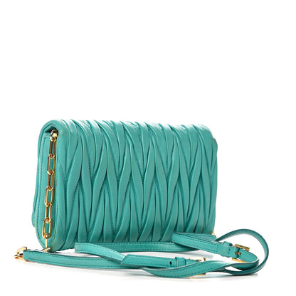Miu Miu Nappa Matelasse Crossbody Giada 2 of 13