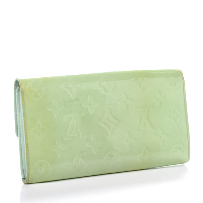 Louis Vuitton Vernis Sarah Wallet Peppermint 3 of 15