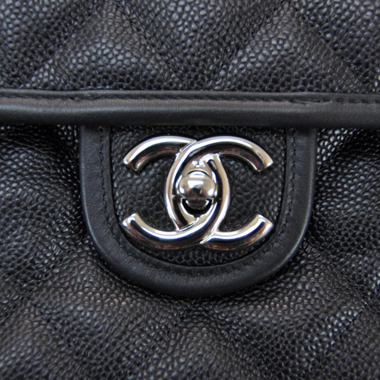 Chanel Caviar French Riviera Flap Black 5 of 10