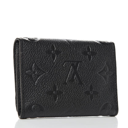 Louis Vuitton Empreinte Business Card Holder Black 3 of 7