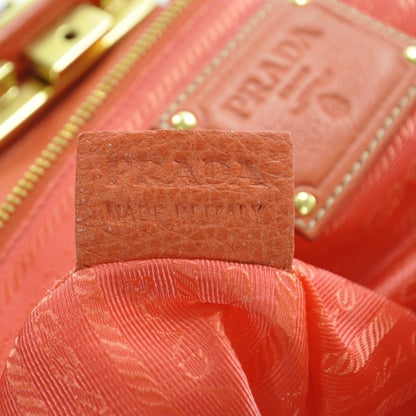 Prada Nappa New Look Tote Corallo 9 of 9