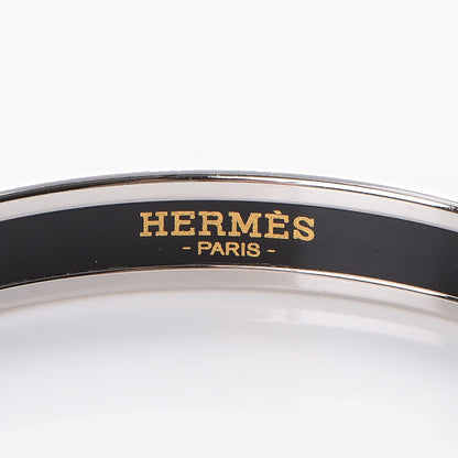 Hermes Enamel Printed Narrow Brazil Bracelet 62 4 of 6