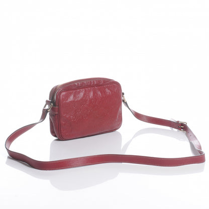 Gucci Guccissima Small Shoulder Bag Cherry 3 of 8