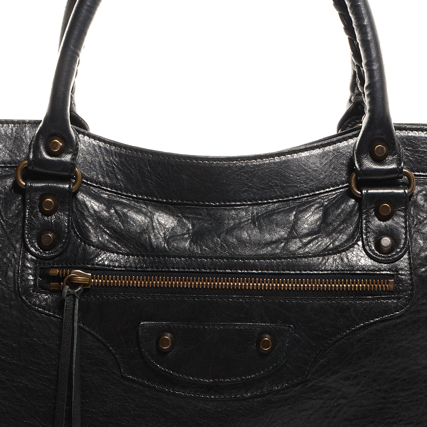 Balenciaga Chevre Classic Hardware Purse Black 3 of 11