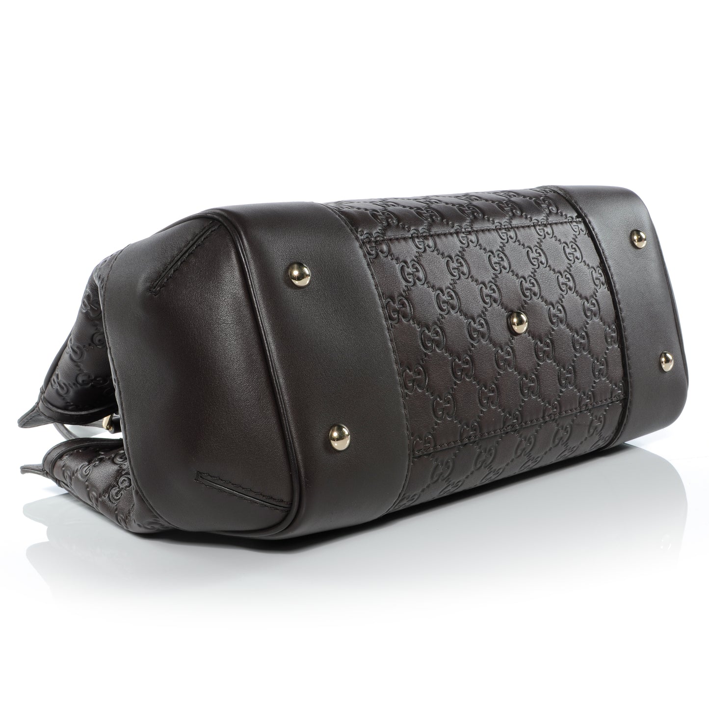 Guccissima Medium Mayfair Tote Dark Brown
