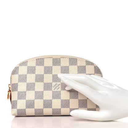Louis Vuitton Damier Azur Cosmetic Pouch 2 of 9