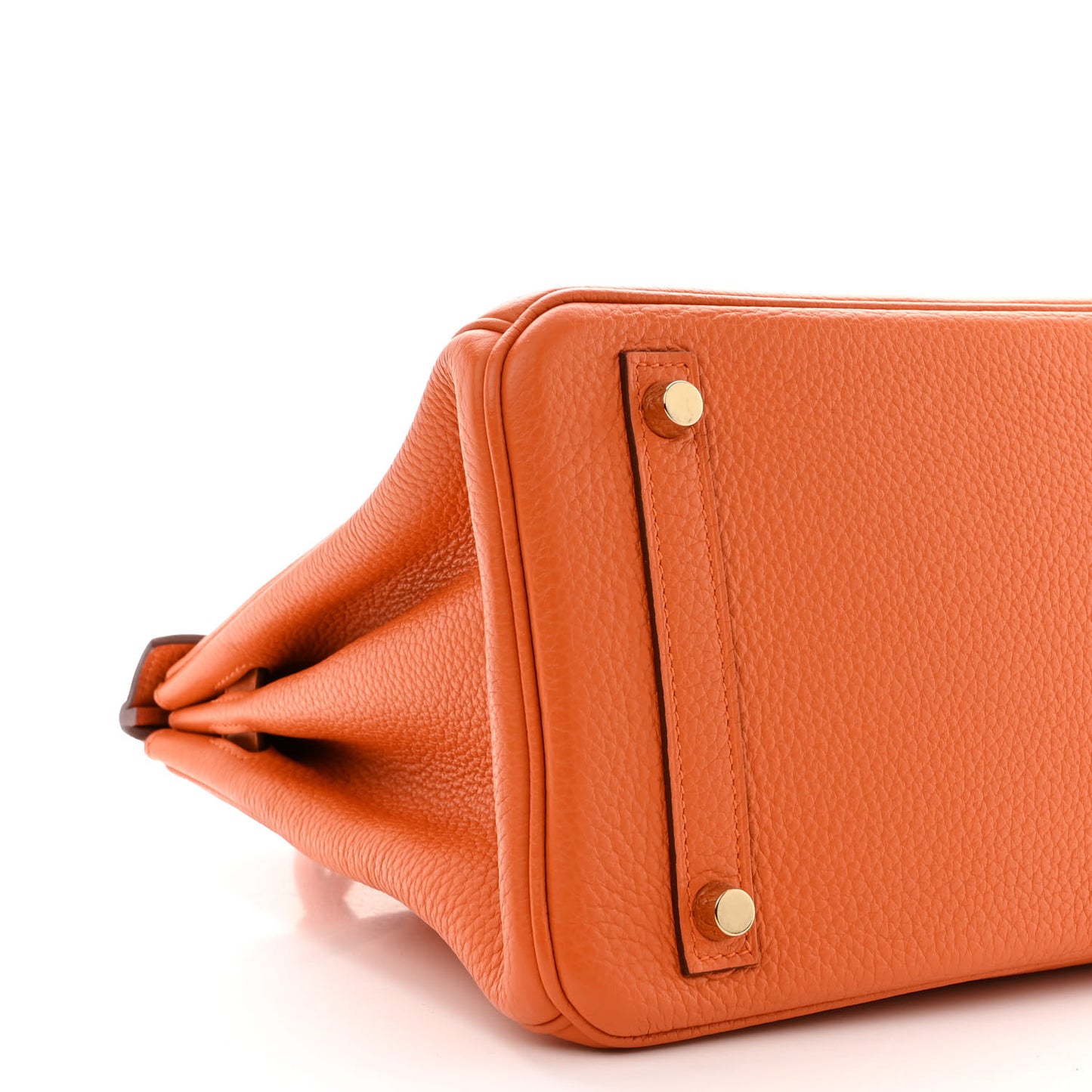 Taurillon Clemence Birkin 30 Orange