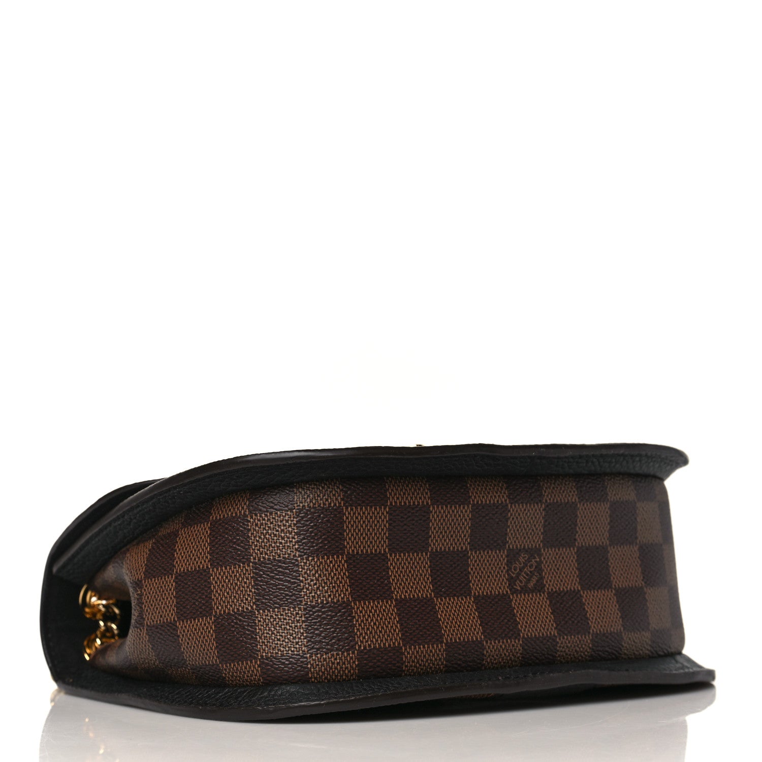 Louis Vuitton Damier Ebene Cuir Taurillon Wight Black 4 of 8