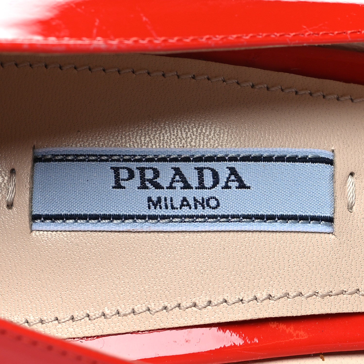 Prada Vernice Peep Toe 95mm Pumps 39 Lacca 7 of 10