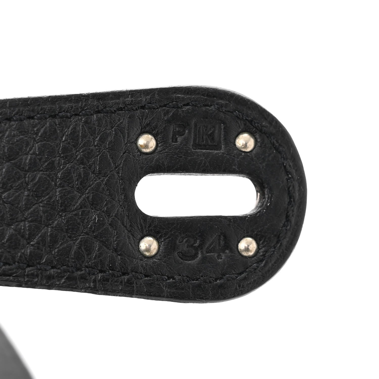 Hermes Taurillon Clemence Lindy 34 Black 7 of 12