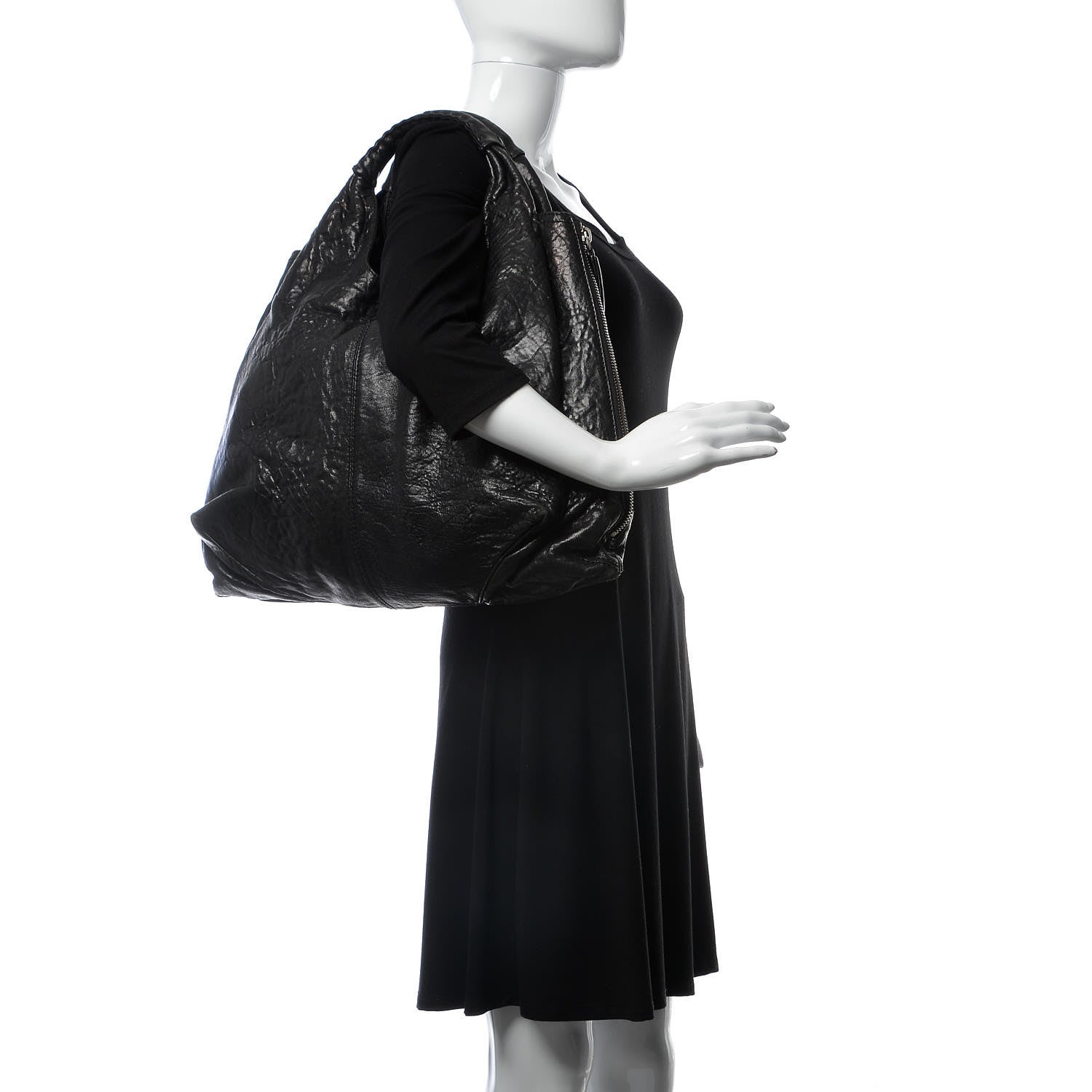Givenchy Leather Large Elschia Hobo Black 2 of 20