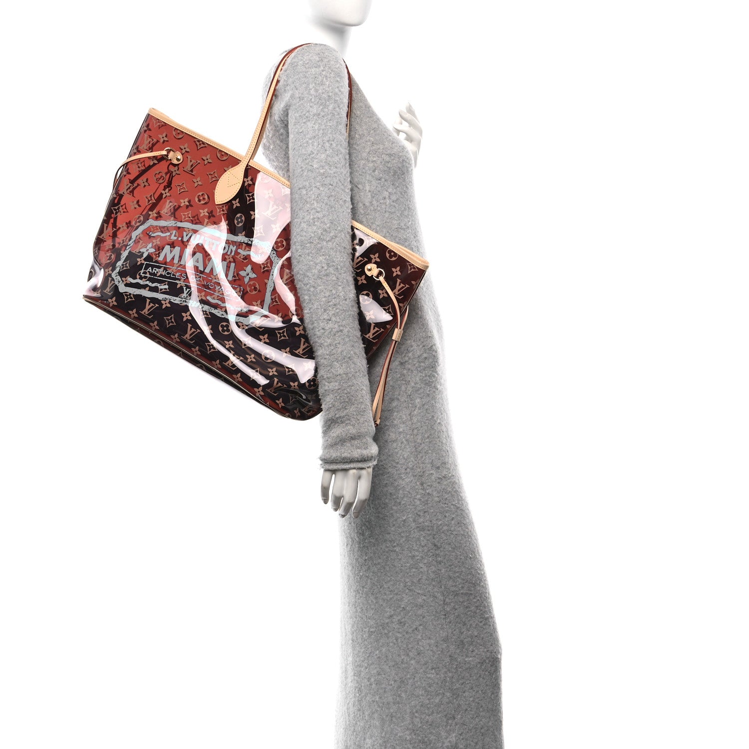 Louis Vuitton Vinyl Monogram Miami Neverfull GM 2 of 12