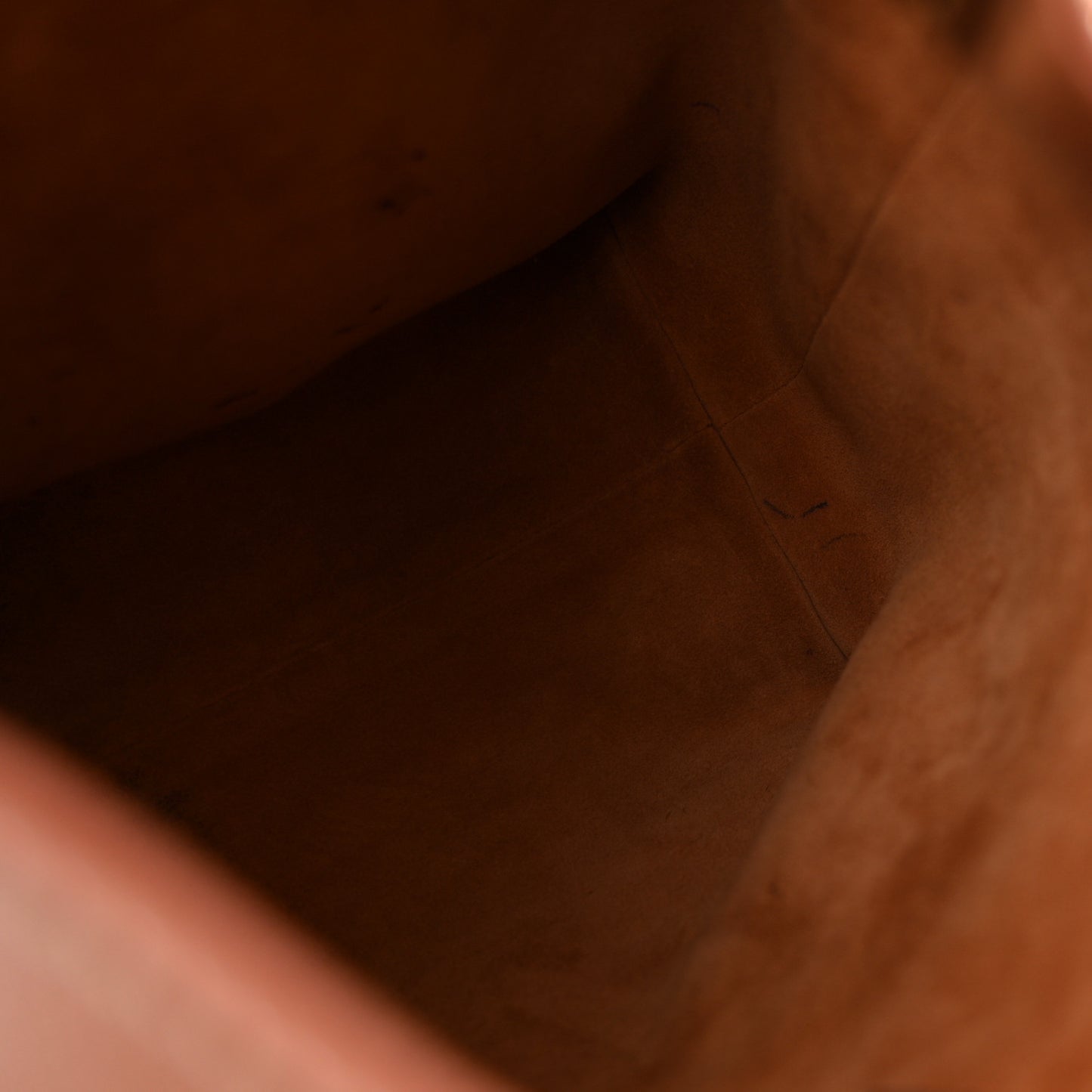 Grained Calfskin Low Key Hobo PM Cognac