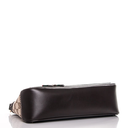 Gucci Monogram Small Mayfair Shoulder Bag Dark Brown 4 of 4