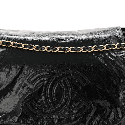 Chanel Vinyl Medium Rock and Chain Flap Black 15 of 19