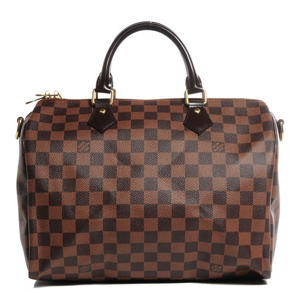 Louis Vuitton Damier Ebene Speedy Bandouliere 30 1 of 9