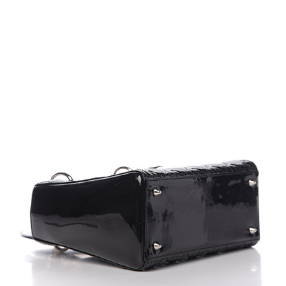 Christian Dior Patent Cannage Medium Lady Dior Black 3 of 11