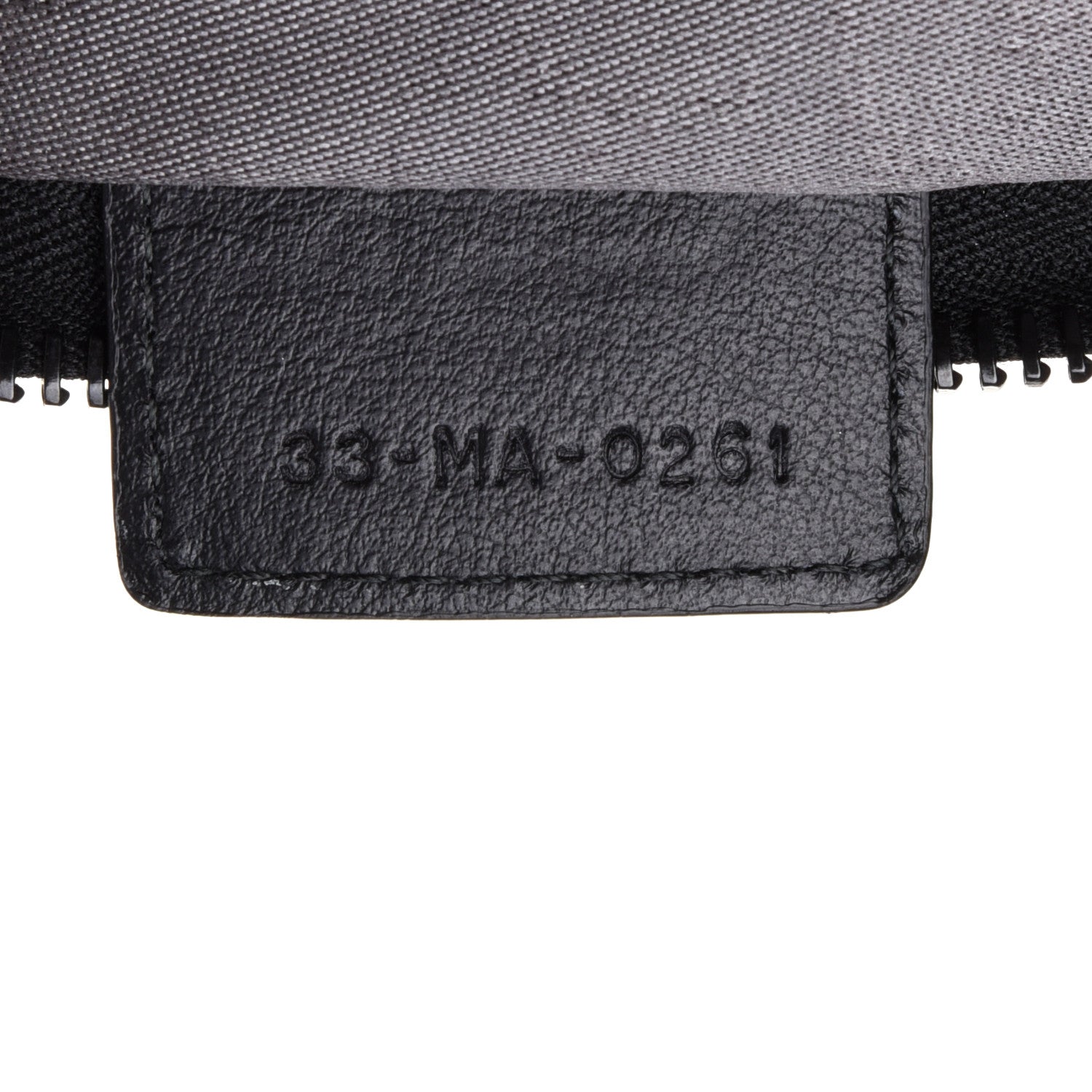 Christian Dior Canvas Embroidered Mizza Diortravel Zipped Pouch Black Grey 7 of 8
