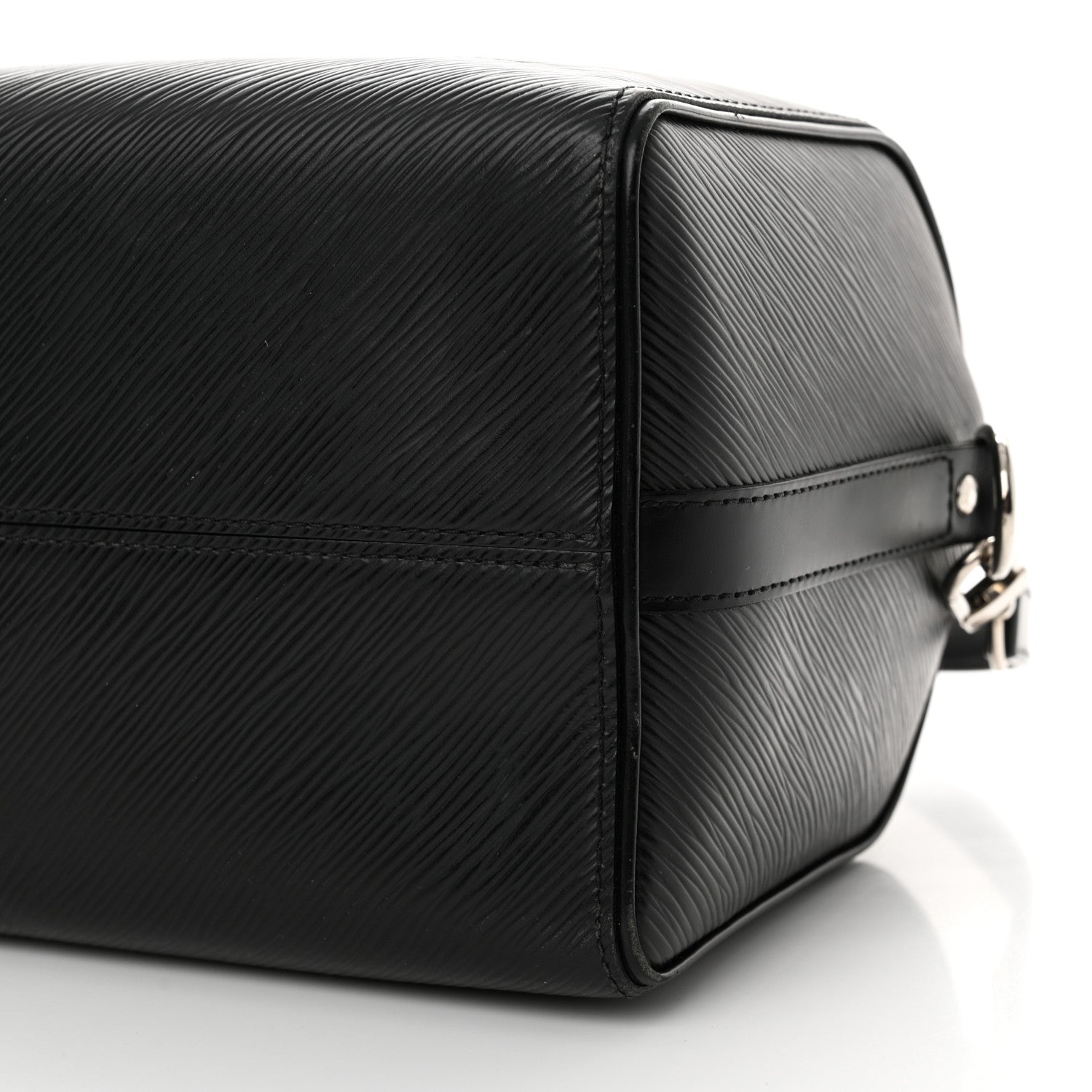 Louis Vuitton Epi Speedy Bandouliere 25 Black 10 of 17