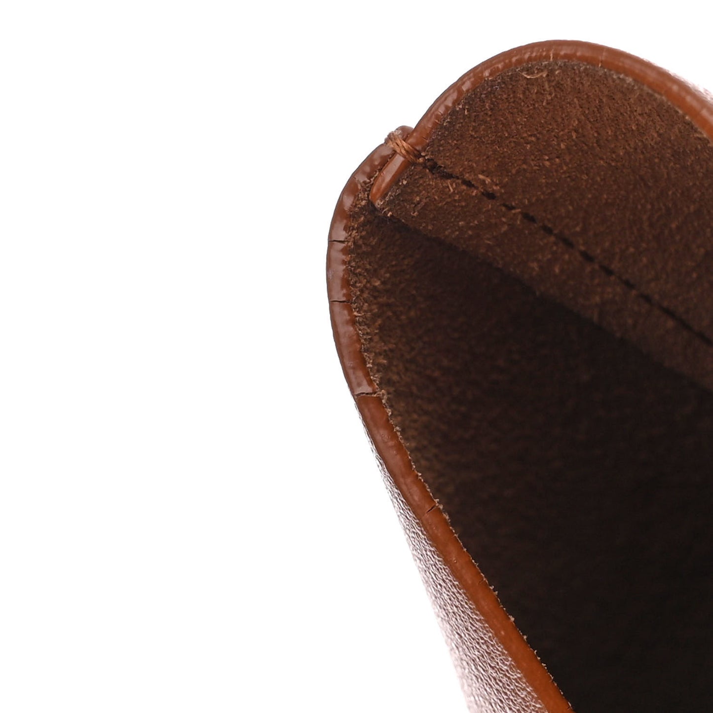 Calfskin Large Shopping Tote Dark Tan