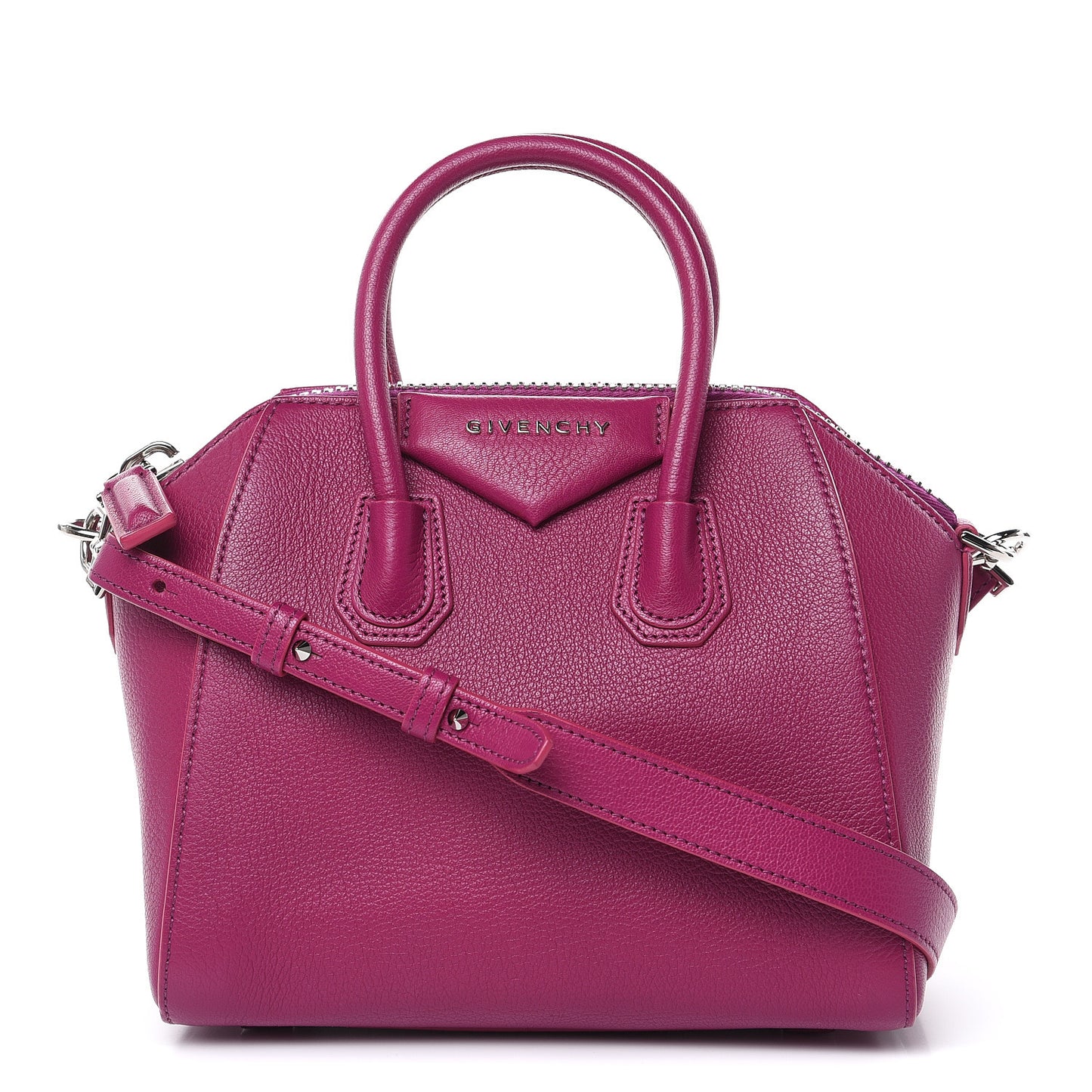 Sugar Goatskin Mini Antigona Purple