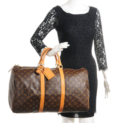 Louis Vuitton Monogram Keepall 50 2 of 7
